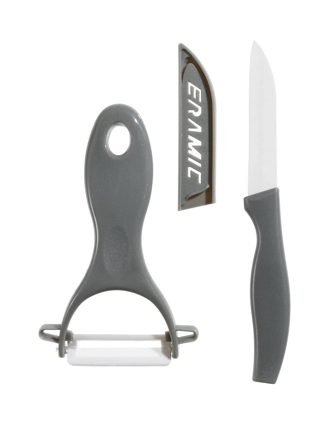 5five Coltello e pelapatate in ceramica zirco – Set cucina | Shopincasa
