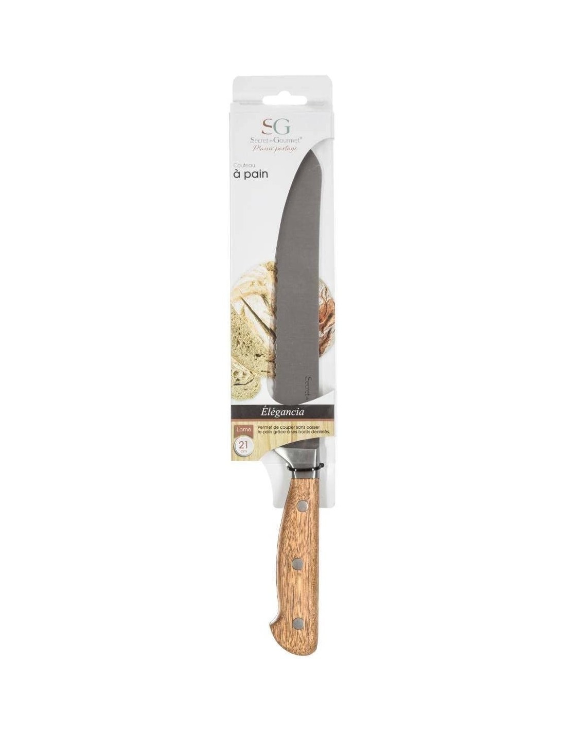 5five Coltello da pane Elegancia acciaio inox 20,5 cm | Shopincasa