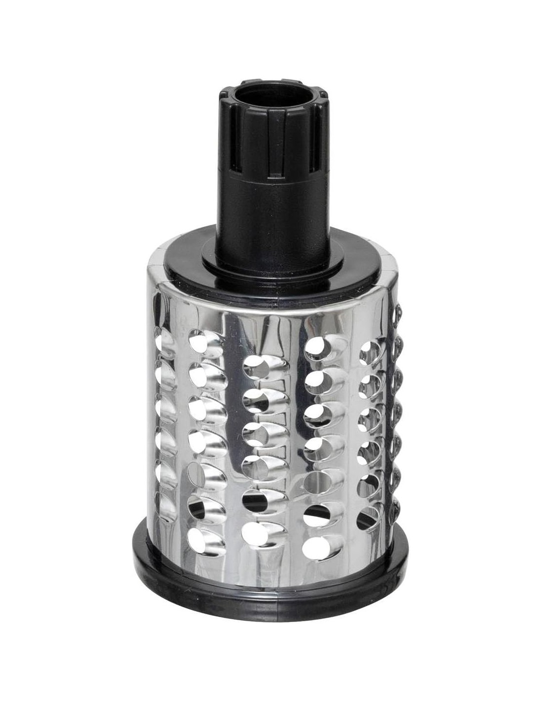 Grattugia con manovella 3 lame Silver Pro nero | Shopincasa