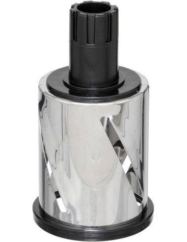 Grattugia con manovella 3 lame Silver Pro nero | Shopincasa