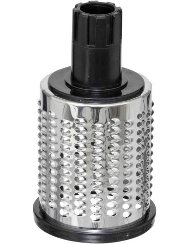 Grattugia con manovella 3 lame Silver Pro nero | Shopincasa