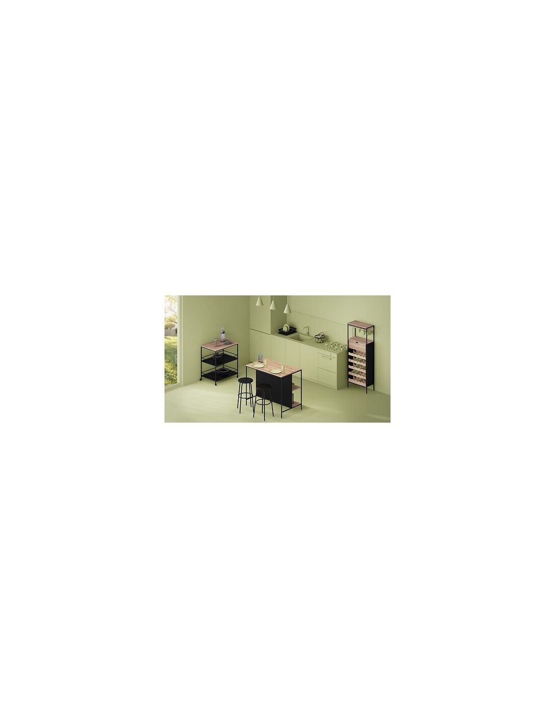 Set bottiglie olio e aceto 0,16 L in vetro | Shopincasa