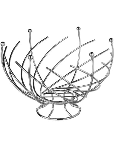 Cestino di frutta a spirale in metallo – Elegante e resistente | Shopincasa