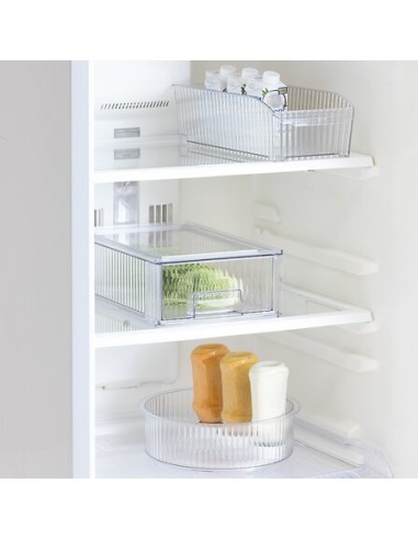 Scatola Portaoggetti con Cassetto Scorrevole per Frigorifero | Shopincasa.it