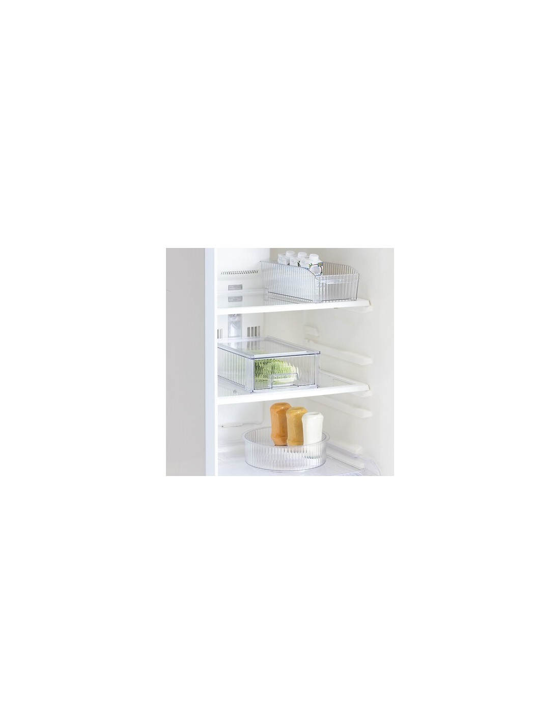 Scatola Portaoggetti con Cassetto Scorrevole per Frigorifero | Shopincasa.it