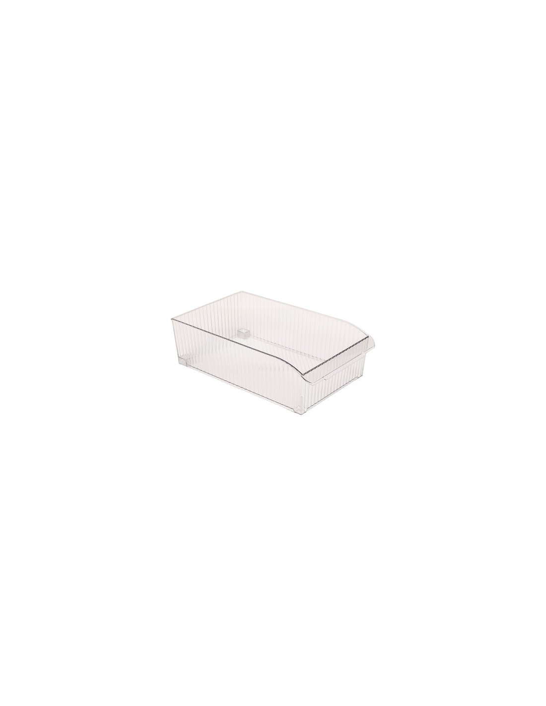 Contenitore con Ruote per Frigorifero – Streaks PET Trasparente | Shopincasa.it