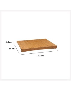ACCESSORI VARI: vendita online COPRIPIASTRA 189620 BAMBOO 52X58CM in offerta 2
