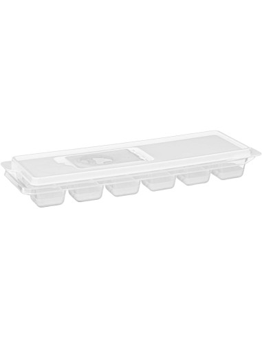 Vassoio per Cubetti di Ghiaccio con Coperchio e Fondo in Silicone | Shopincasa.it
