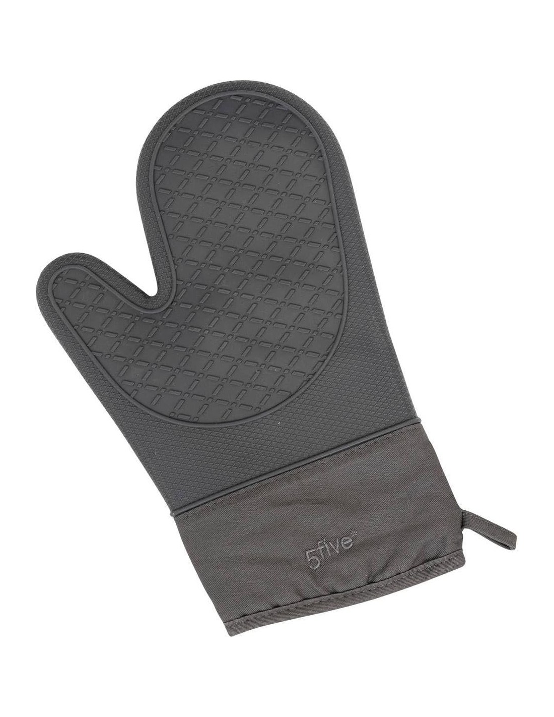 5five – Guanto da Cucina in Silicone e Cotone, Grigio | Shopincasa.it