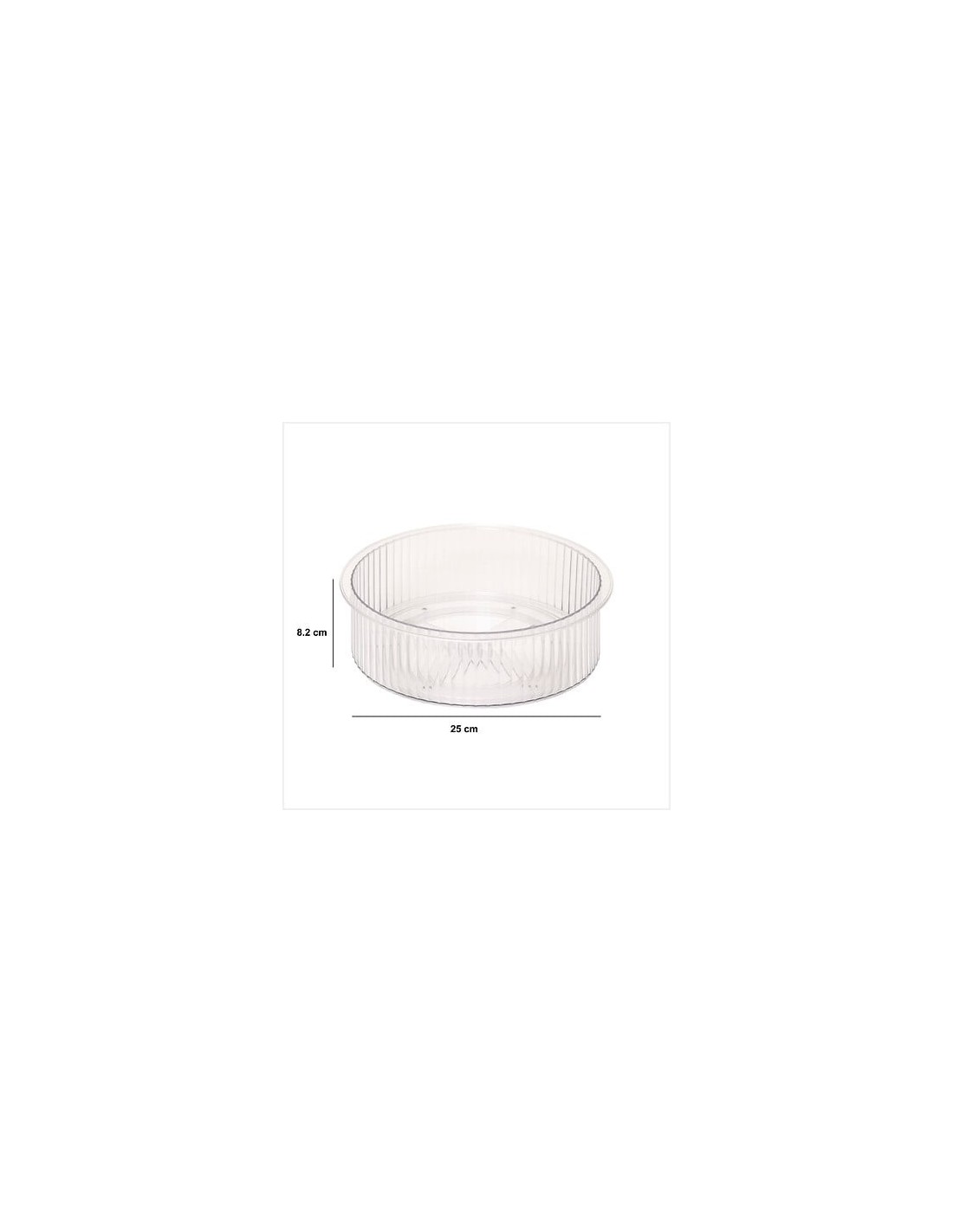 Vassoio Rotante per Frigorifero Ø 25 x H 8,2 cm | Shopincasa.it