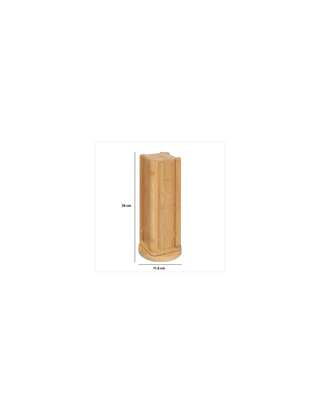 Porta Capsule Rotante Dolce Gusto – 20 Spazi in Bambù | Shopincasa.it