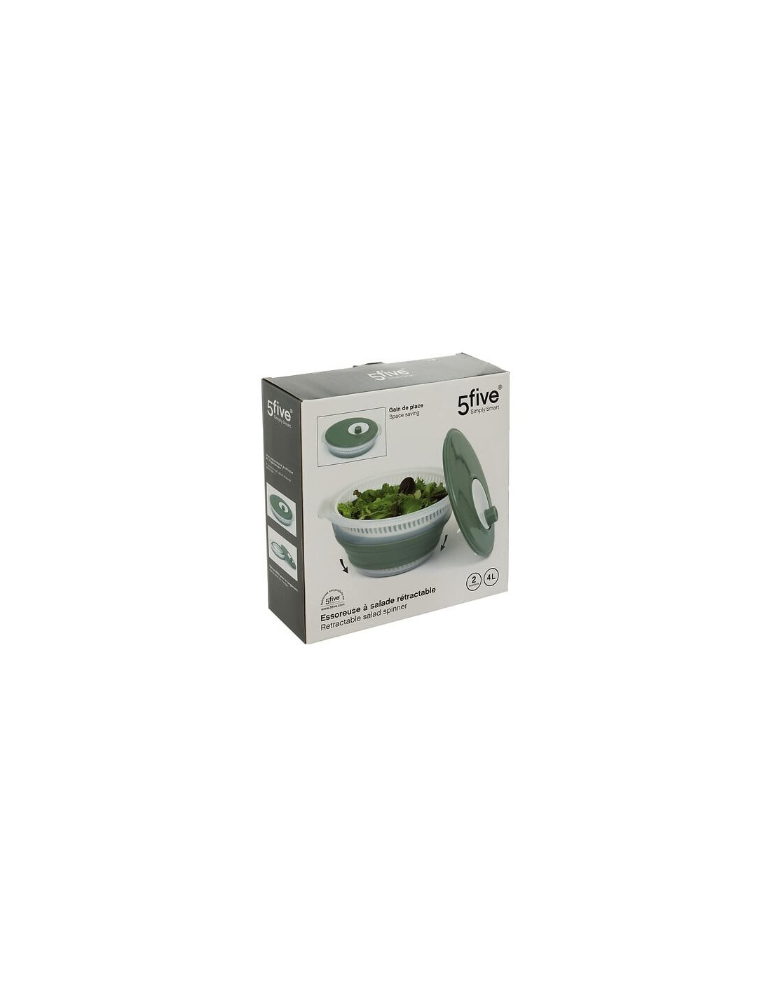 Centrifuga Pieghevole a Manovella – Asciuga Insalate | Shopincasa.it