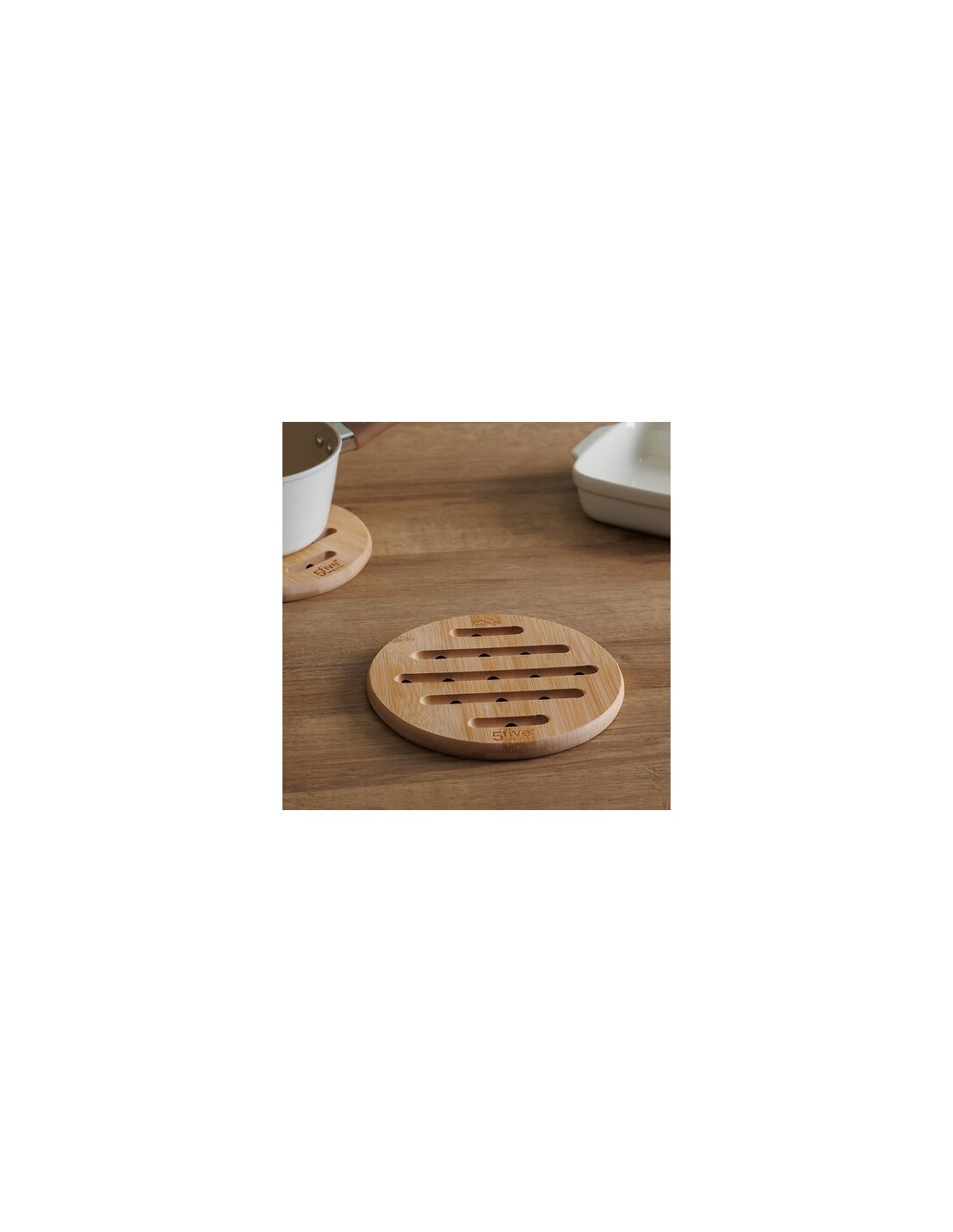 Sottopentola Rotondo in Bambù Ø 18 cm | Shopincasa.it