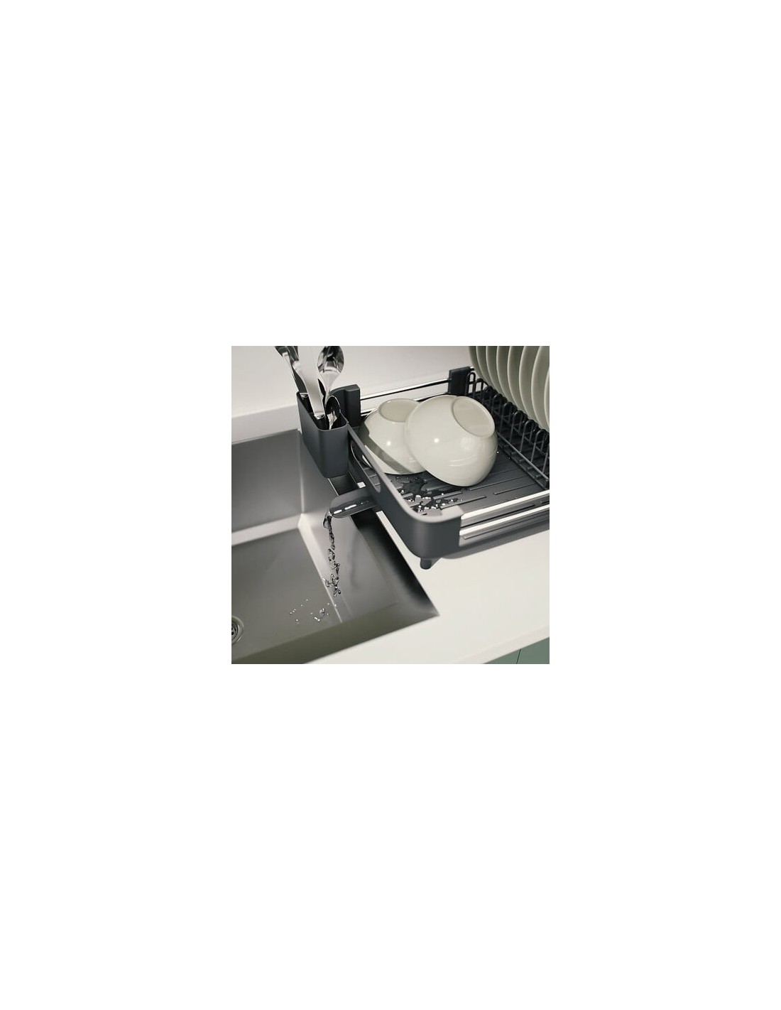 Scolapiatti 1 Livello Etira – PP e Metallo | Shopincasa.it