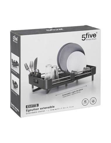 Scolapiatti 1 Livello Etira – PP e Metallo | Shopincasa.it