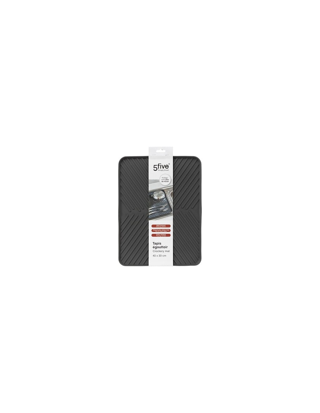 Tappetino scolapiatti 30 x 40 cm in TPE | shopincasa.it