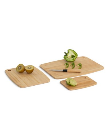 Set di 3 taglieri in bambù beige | shopincasa.it