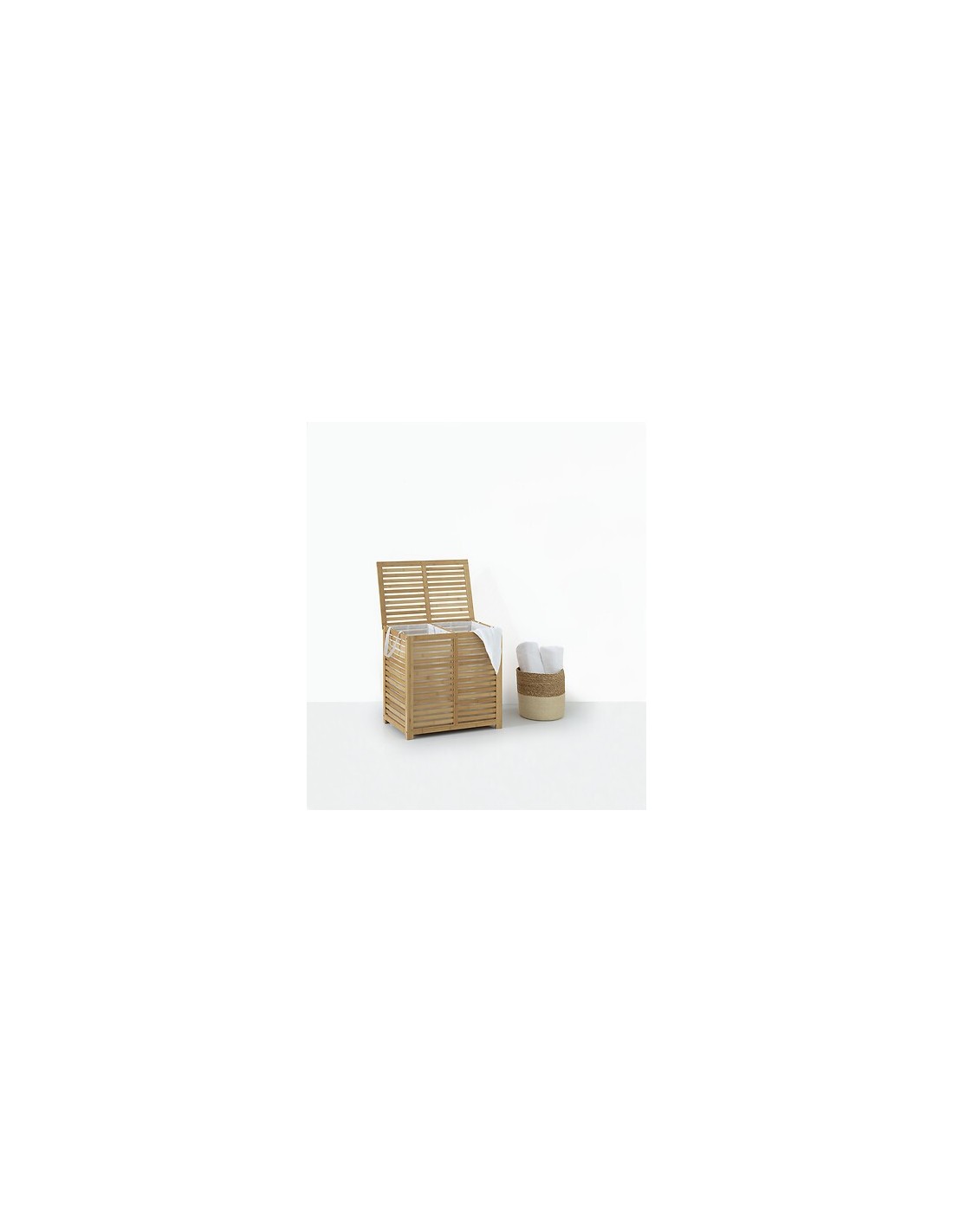 Portabiancheria Sicela 100 L in bambù | shopincasa.it