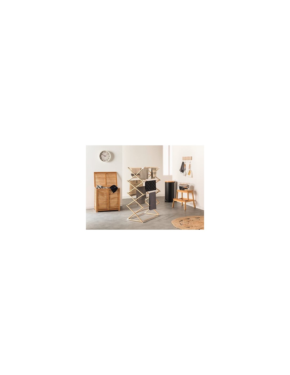 Portabiancheria Sicela 100 L in bambù | shopincasa.it