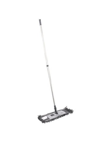 Scopa telescopica in acciaio inox con micro ciniglia | shopincasa.it