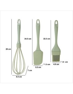 Set di utensili da pasticceria x3 colori assortiti | shopincasa.it