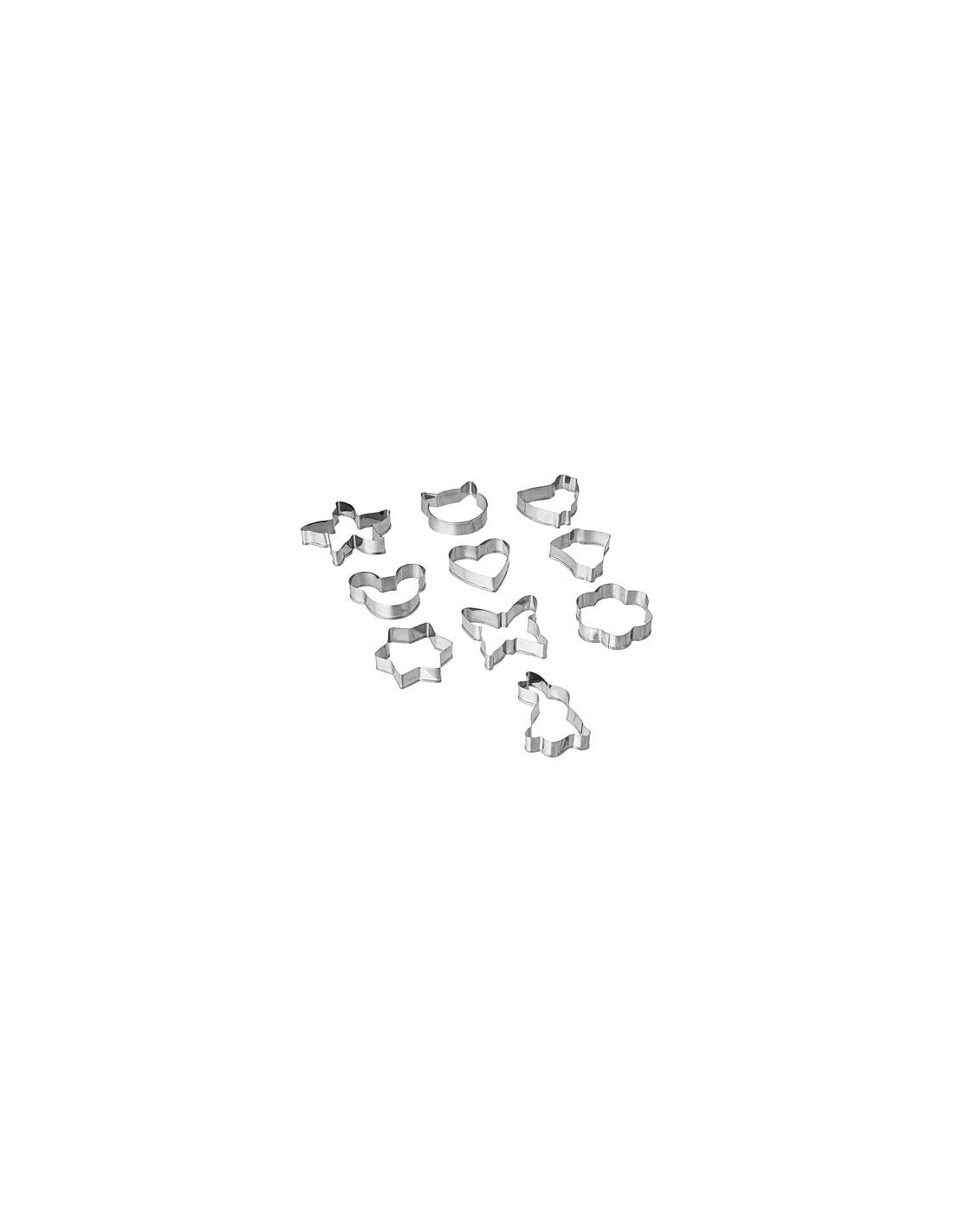 Set di 10 tagliabiscotti | shopincasa.it