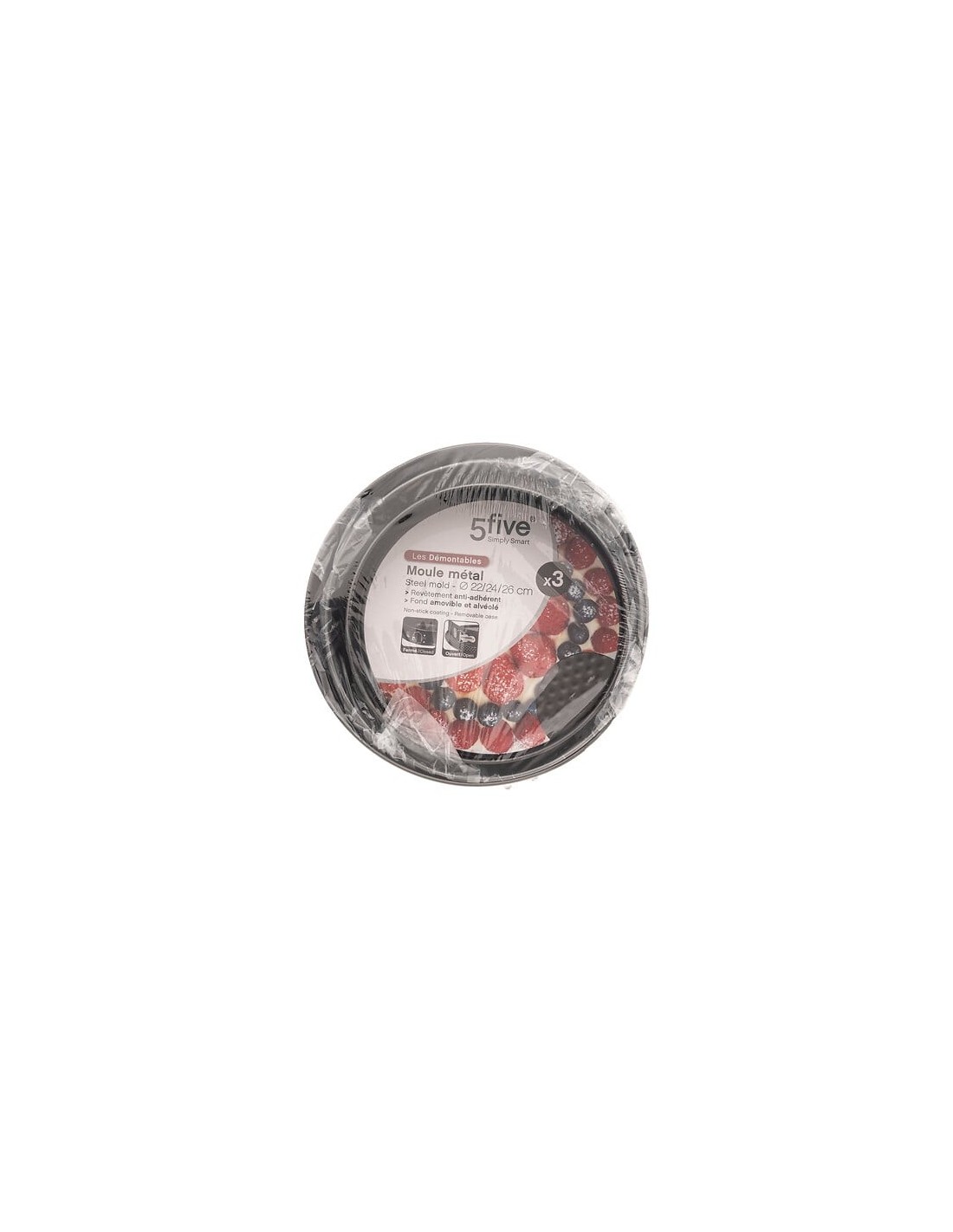 Set 3 stampi a cerniera 22-24-26 cm | shopincasa.it