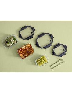 Contenitore rettangolare Clipeat S in vetro | shopincasa.it 2