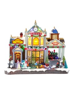 VILLAGGIO 210422 GIFT SHOP STATION 41X18X34CM