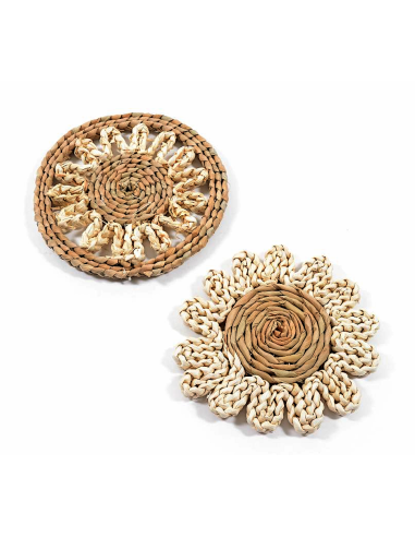 sottopentola fibra naturale 20 cm assortito | shopincasa.it