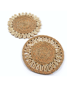 sottopentola fibra naturale 35 cm assortito | shopincasa.it