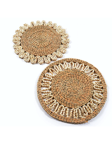 sottopentola fibra naturale 35 cm assortito | shopincasa.it