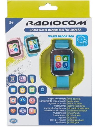Smartwatch Bambini Radiocom 35905 con Camera e Giochi Educativi | Shop in Casa