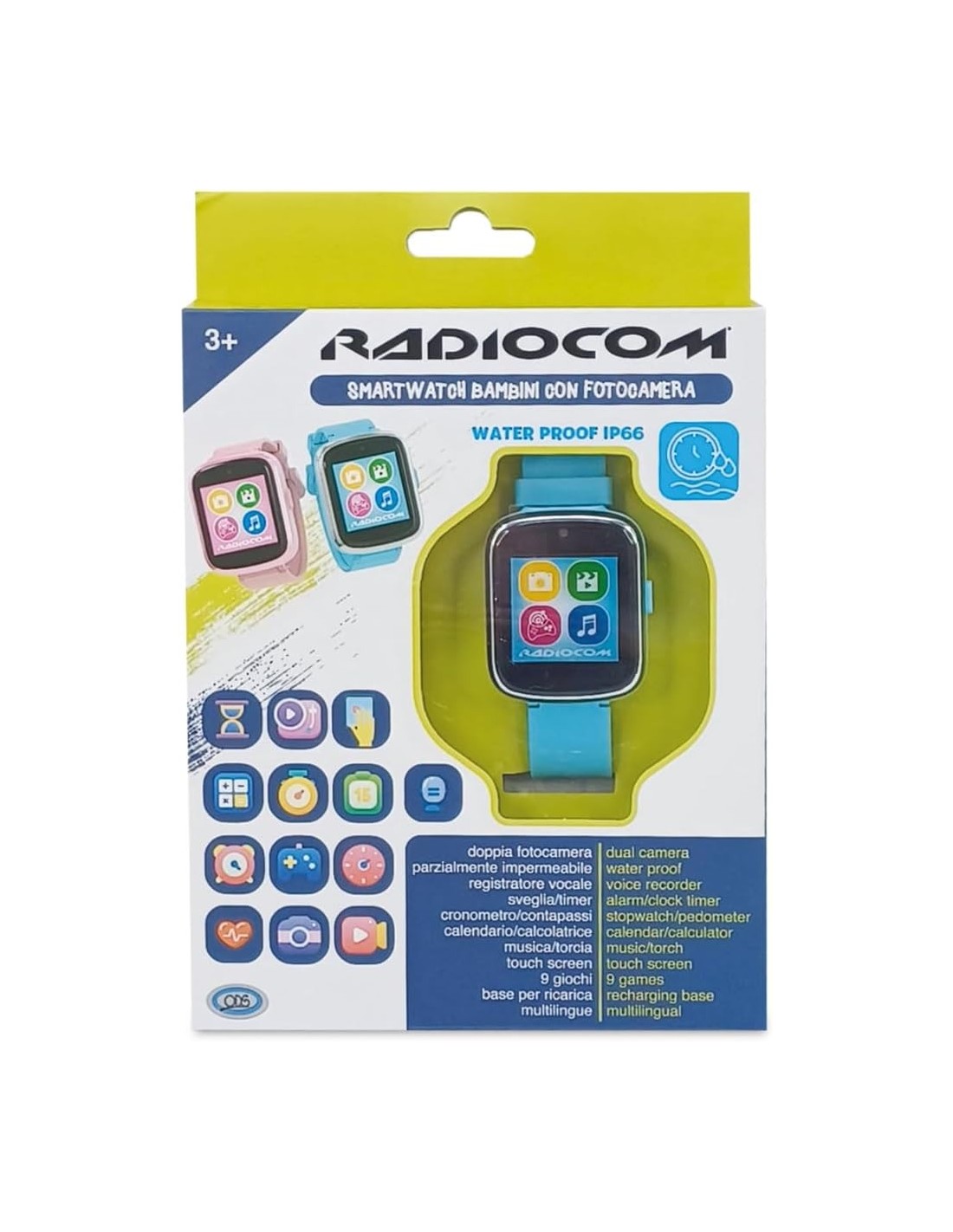 Smartwatch Bambini Radiocom 35905 con Camera e Giochi Educativi | Shop in Casa