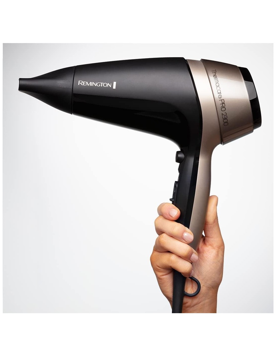 Remington D5715 Asciugacapelli Thermacare Pro, Ionico, 2300W, Diffu...