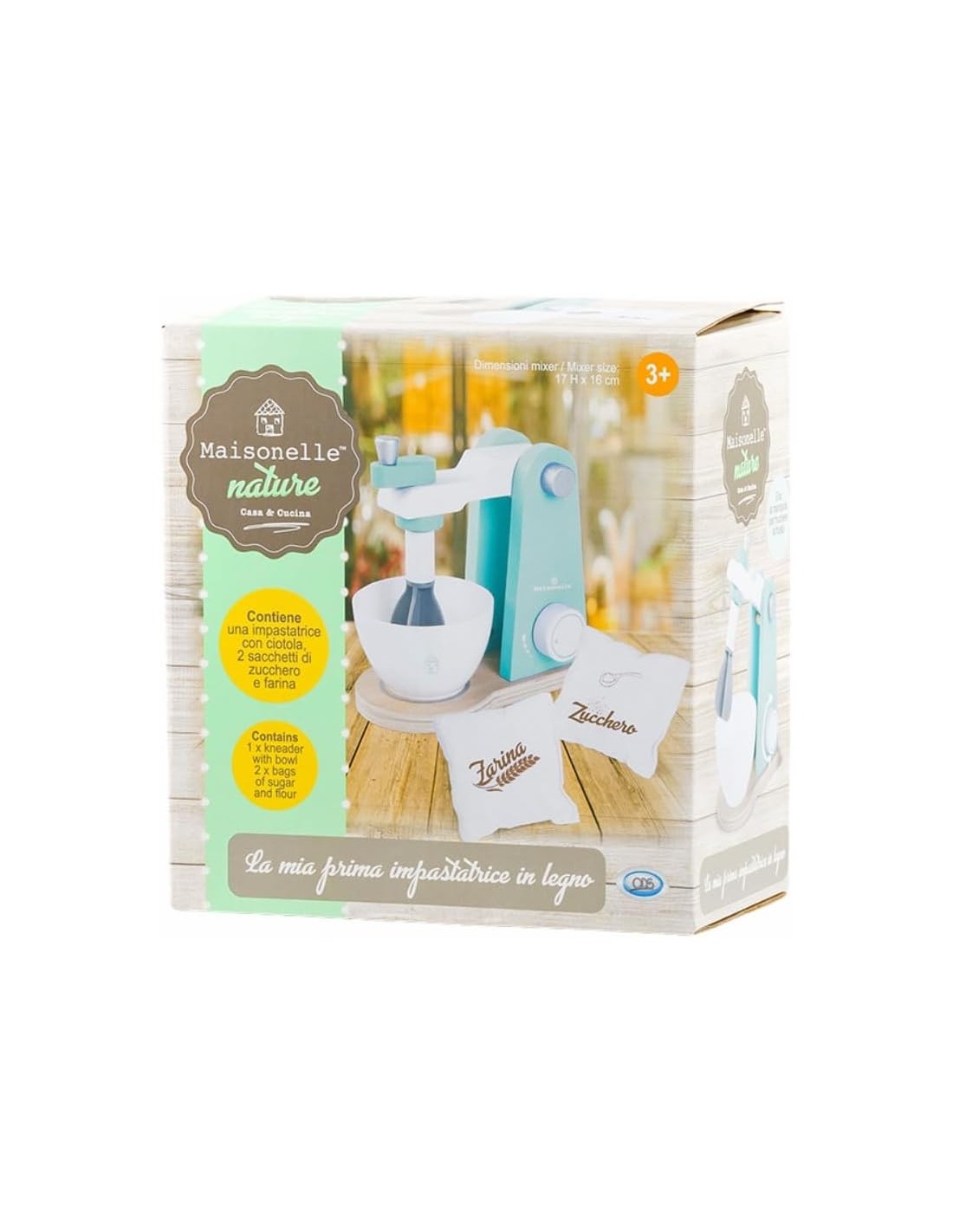 maisonelle nature impastatrice legno bambini giocattolo |shopincasa.it