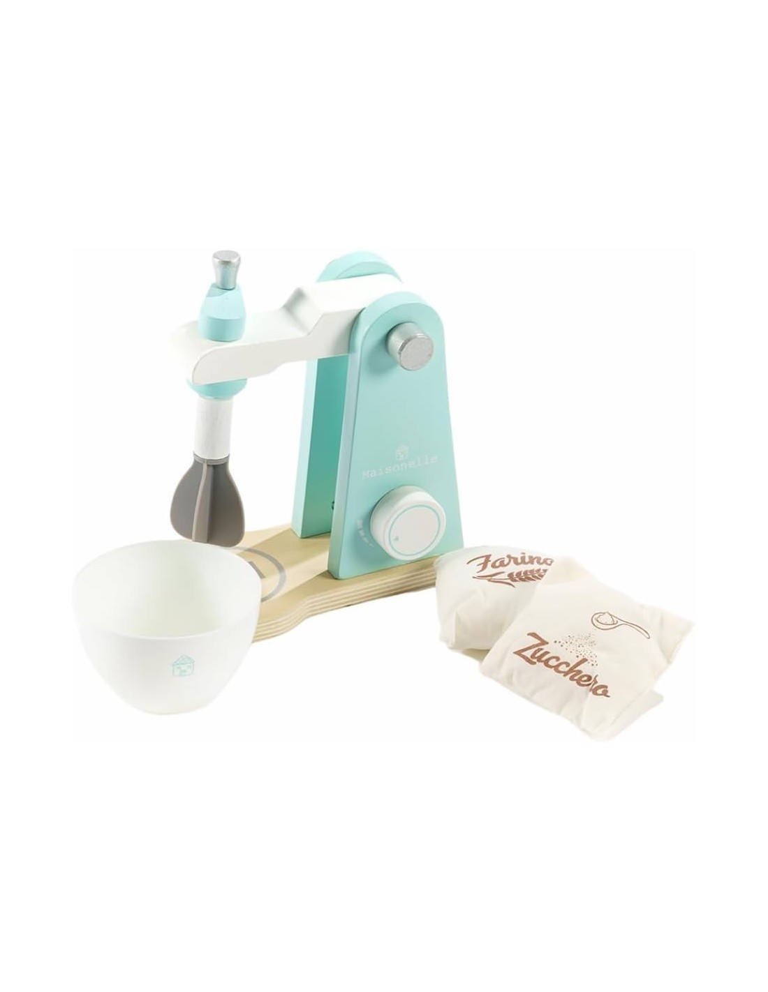 maisonelle nature impastatrice legno bambini giocattolo |shopincasa.it