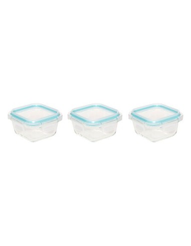 Set 3 contenitori 0,18 L Clipeat in vetro trasparente | shopincasa.it