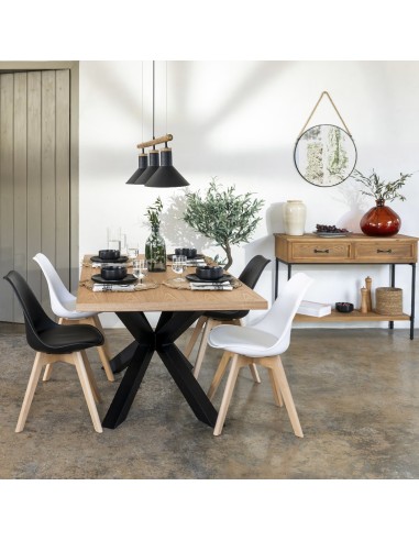 Consolle a 2 cassetti Danik Atmosphera in legno e metallo | shopincasa.it