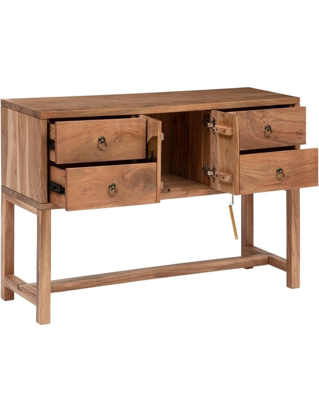 Consolle in acacia Jiling 112 cm Atmosphera | shopincasa.it