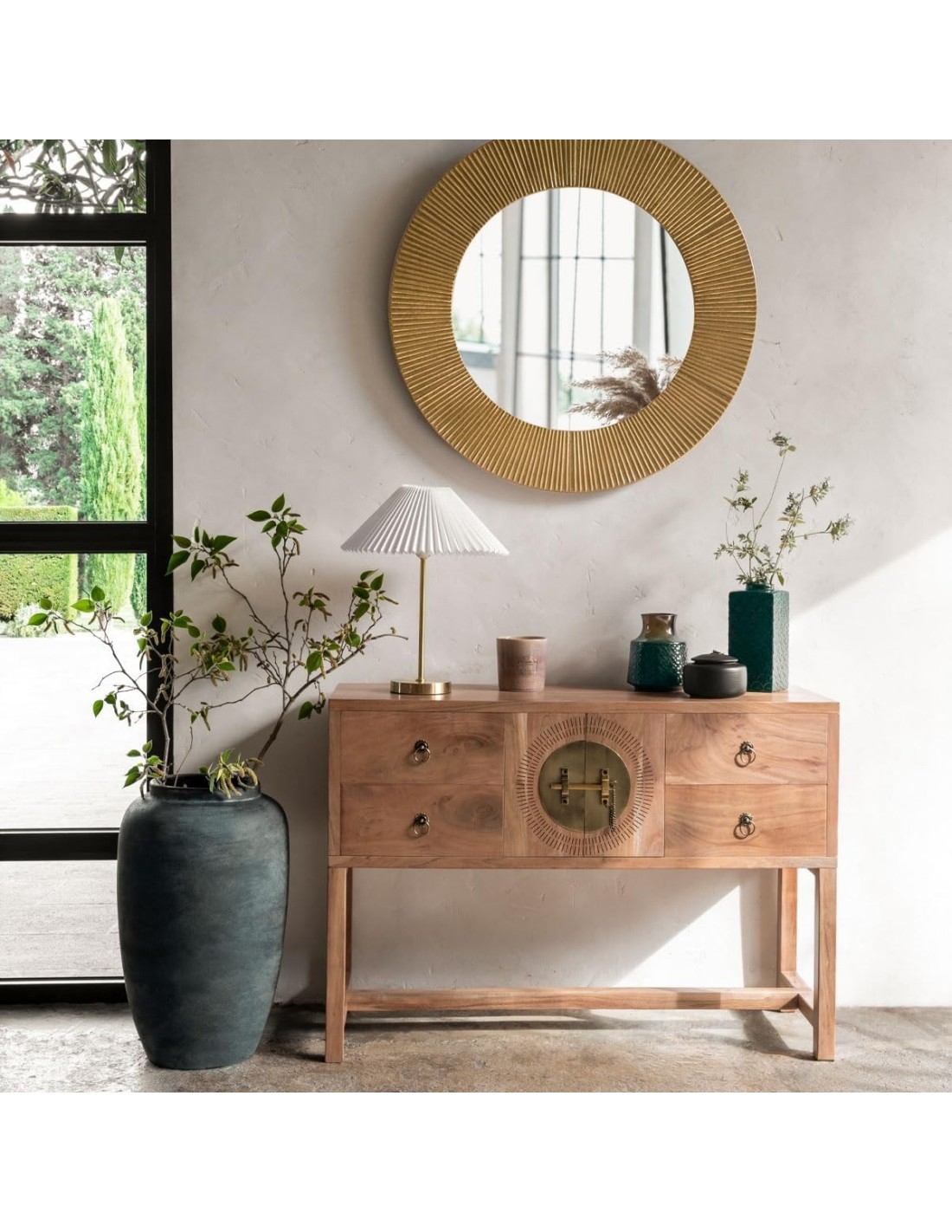 Consolle in acacia Jiling 112 cm Atmosphera | shopincasa.it