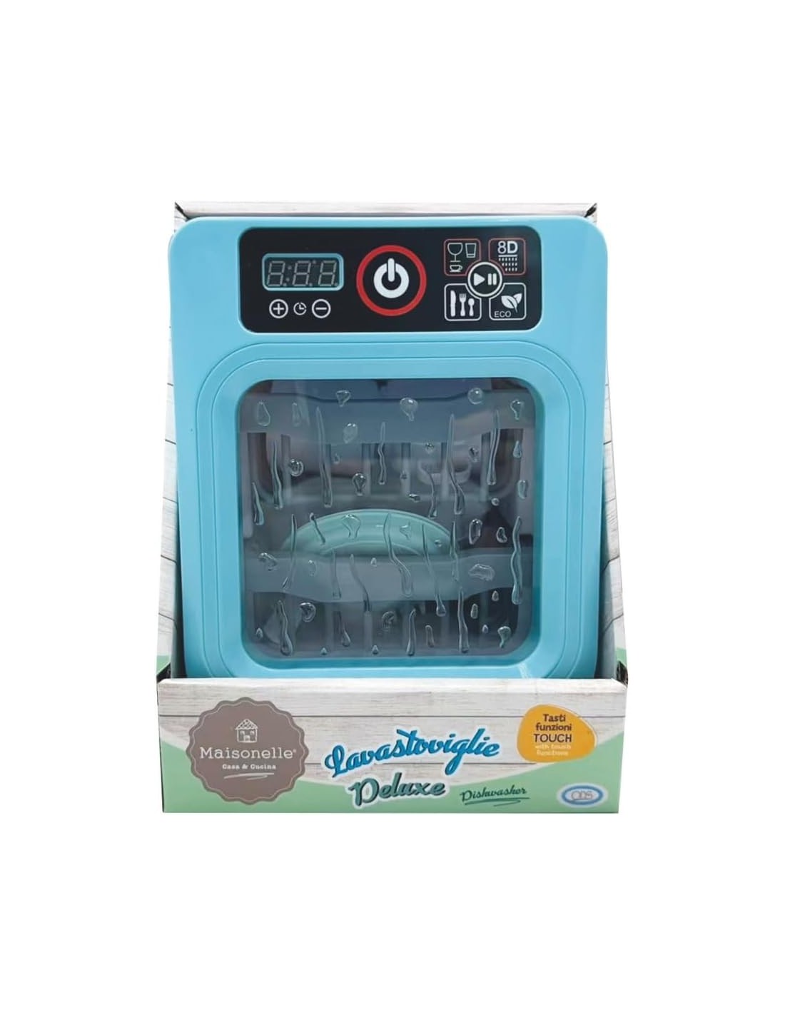 maisonelle lavastoviglie deluxe giocattolo tasti touch bambini |shopincasa.it