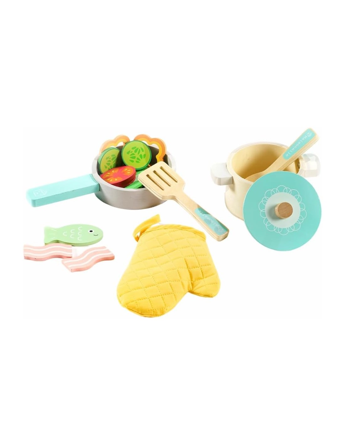 MAISONELLE 53005 SET PENTOLINI CON ALIMENTI su Shop in Casa