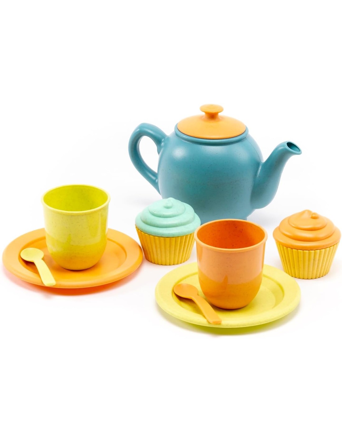 Maisonelle Bio Tè del Pomeriggio Giocattolo con Teiera e Tazzine | Shop in Casa