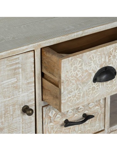 Credenza a 3 ante Ajay in mango 115x80 cm Atmosphera | shopincasa.it