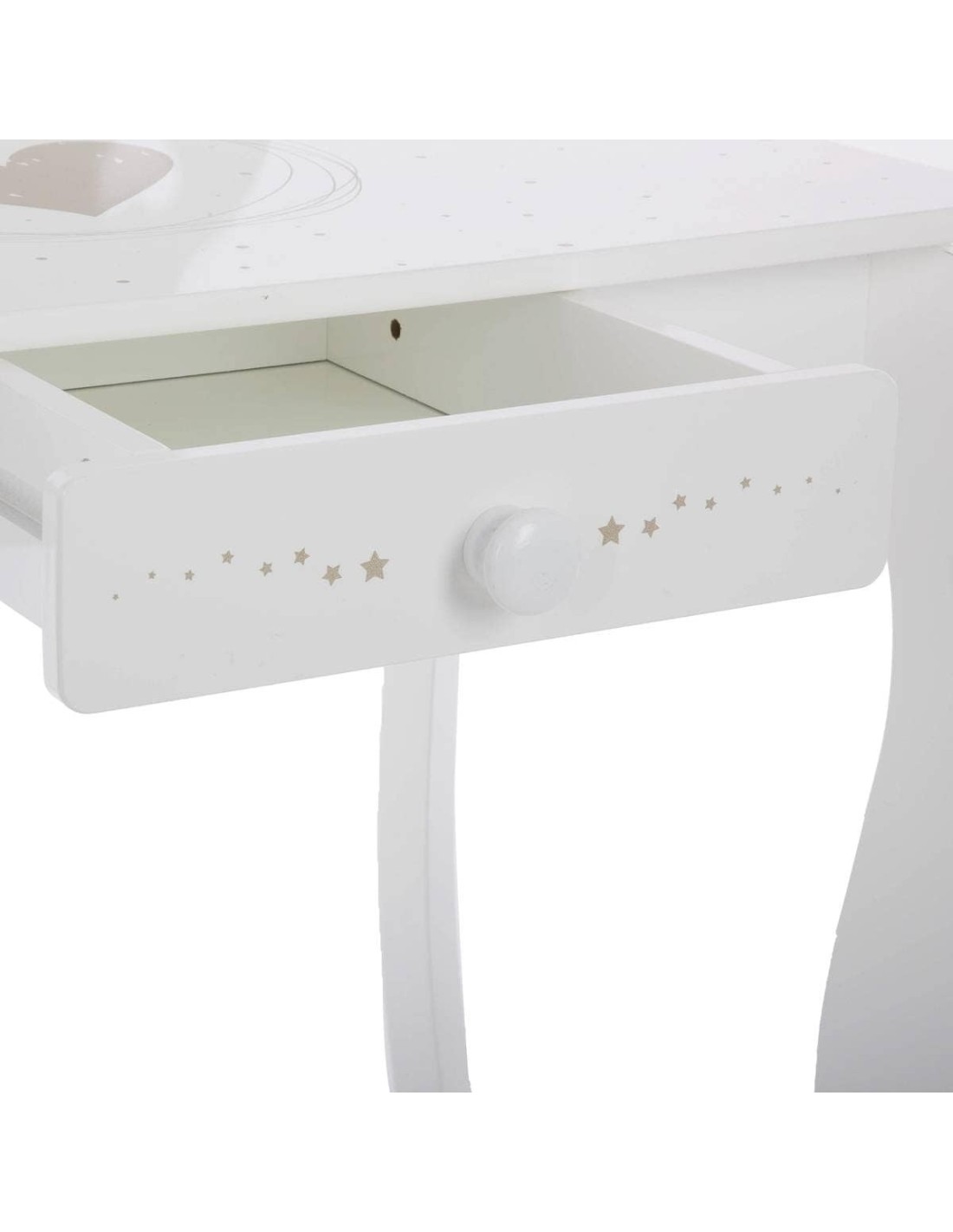 Toeletta e sgabello per bambina Atmosphera con specchio | shopincasa.it
