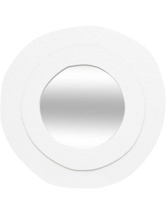 Set di 3 specchi rotondi Emily bianchi Ø25 cm Atmosphera | shopincasa.it 2