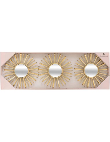Set di 3 specchi Warren oro Ø24,5 cm Atmosphera | shopincasa.it