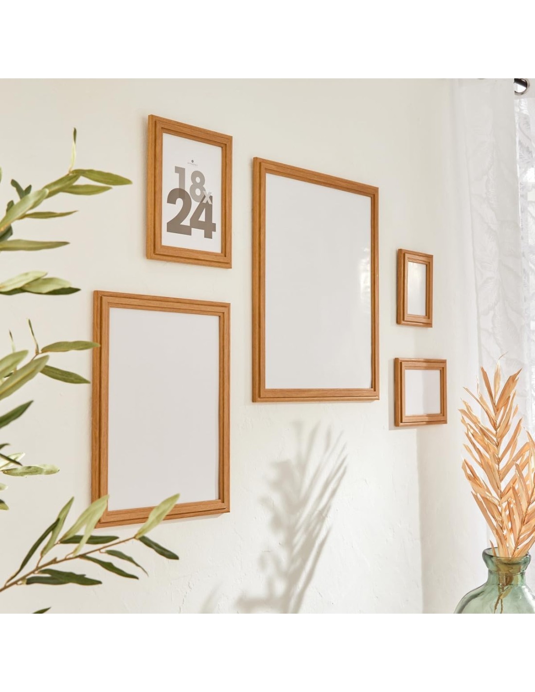 Cornice foto Alix 40x50 cm in legno con vetro | shopincasa.it