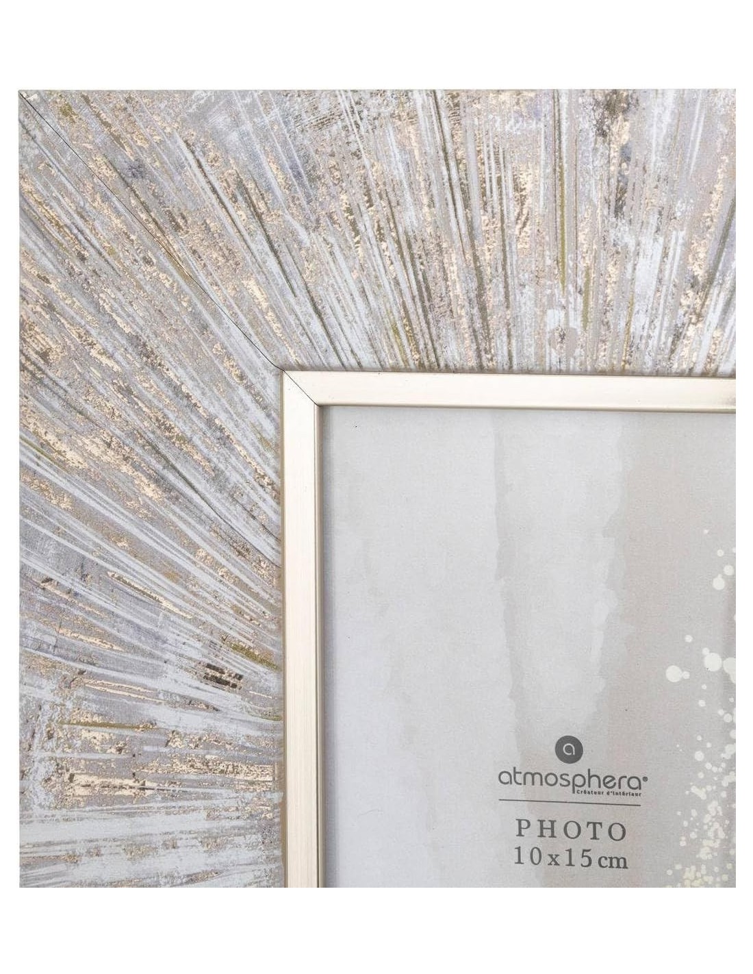 Cornice foto Izzie 10x15 cm marrone e dorato | shopincasa.it